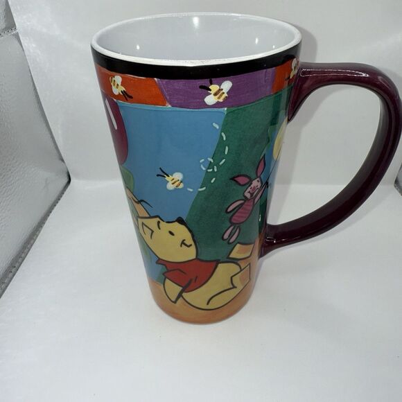Disney Store Winnie The Pooh Tigger Piglet Mug Cup Tall Set of 2 - Picture 9 of 9